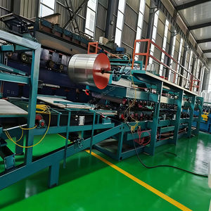 Ligne de production de panneaux sandwich métalliques à vente chaude, prix d'usine, machine à panneaux sandwich automatique complète - Product Image 5