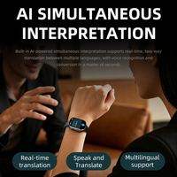 Smartwatch Sportivo HW-S1 Pro con Display Touch da 2.01", Chiamate Wireless, Messaggi Vocali, ChatGPT, IP68, Orologio Intelligente per Uomini e Donne