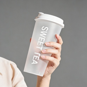 High Definition IML Printing PP <b>Plastic</b> <b>Cups</b> 12oz Disposable Drinking Coffee Juice <b>Cups</b> with Custom Logo for Cafe Shop Supply - Product Image 5