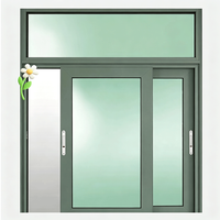 Fenêtre coulissante insonorisée moderne multi-rails en PVC personnalisée avec moustiquaire en acier inoxydable – Prix usine pour le commerce international de la construction