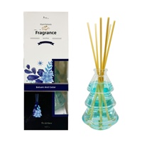 Cadeau de Noël Huiles essentielles d'aromathérapie Parfums pour chambre à coucher Désodorisants pour salle de bain Diffuseur à bâtonnets Décorations de chambre DIY Emballé