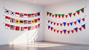 Drapeaux et bannières publicitaires personnalisés 3x5 avec logo Impression couleur pleine Option cadeau Tissu 100% polyester - Product Image 5