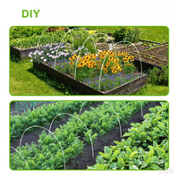 Treillis de balcon arqué de haute qualité pour légumes grimpants, poignées robustes, plastique + acier inoxydable, vert, pour jardin hydroponique