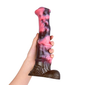 NNSX Dildo de Silicona Suave con Forma de Caballo Gigante, Plug Anal y Vaginal, Dildo Grande para el Ano, Juguetes Sexuales, Herramientas Gay, Estimulador de Masaje de Próstata - Product Image 6