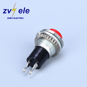 Interruptor de Botón Pulsador Mini DS-316 <span class=keywords><strong>M10</strong></span> con Cabeza Roja y Contacto Normalmente Abierto - Product Image 2