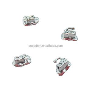 Kutu ambalaj 50 takım Molar tek diş <span class=keywords><strong>Buccal</strong></span> tüp <span class=keywords><strong>Bondable</strong></span> olmayan dönüştürülebilir/ortodontik bukkal tüp - Product Image 3
