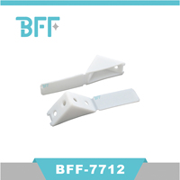 Supports d'angle décoratifs en forme de L Connecteur de matériel d'armoire à angle intérieur en plastique à 90 degrés