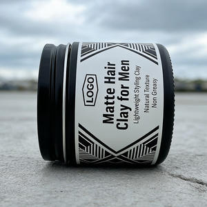 Arcilla para Peinar a Base de Agua con Logotipo Personalizado, Arcilla para Cabello de Fijación Fuerte, Pomada para Cabello con Textura Natural, Arcilla para Peinar - Product Image 6