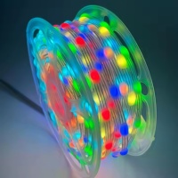 Lampu Hias KCX 5cm Spacing Clear Wire Seed Fairy String Lighting Tahan Air untuk Dekorasi Natal Pesta Pernikahan