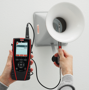 Cono de Flujo de Aire KIMO K35 de Fibra de Vidrio 300 PLP para Anemómetro de Hilo Caliente VT110, Rango de Flujo de 10-400 M/h - Product Image 1
