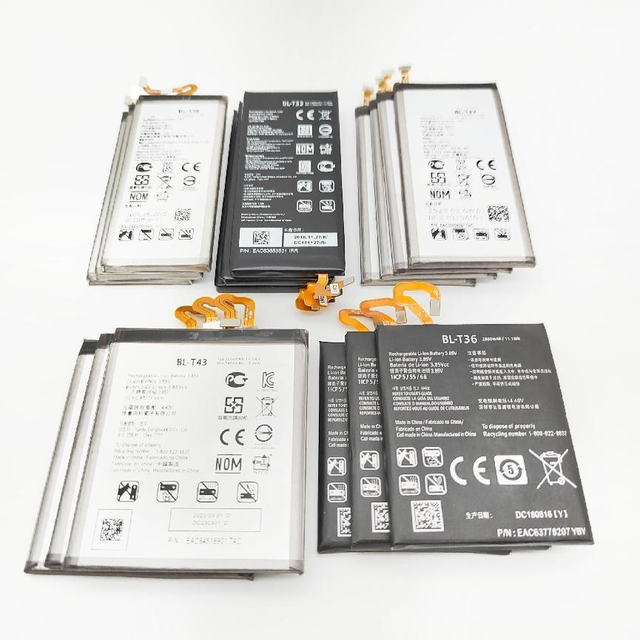 Factory Wholesale Original Mobile Phone Battery for LG G3 G4 G5 G6 V10 V60 E63 G8 Thinq Litium Battery