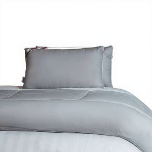 Almohadas para el Cuello Hipoalergénicas 2023 con Relleno de Fibra de Carbón de Bambú 100% Infrarrojo Lejano y Funda de Algodón Sólido - Product Image 1