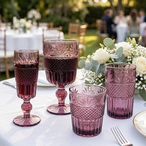 Ensemble de verres à <span class=keywords><strong>vin</strong></span> de luxe en gros, <span class=keywords><strong>verre</strong></span> en cristal sans plomb, gobelet à <span class=keywords><strong>vin</strong></span> de mariage gravé, flûte à champagne - Product Image 5