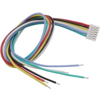 كابل تمديد سيليكون مخصص GH1.25mm 26AWG ذكر إلى أنثى مع موصل GHR، 2/3/4/5/6/7/8/9/10/12 دبوس