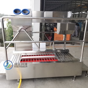 Machine de lavage de bottes électrique automatique neuve, système de nettoyage hygiénique pour abattoirs, fournie directement par l'usine - Product Image 3