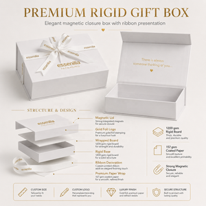 Cajas de Regalo de Cartón Personalizadas de Lujo para Invitaciones de Boda, Propuesta de Dama de Honor, para Pequeñas Empresas y Venta <span class=keywords><strong>al</strong></span> por Menor - Product Image 5
