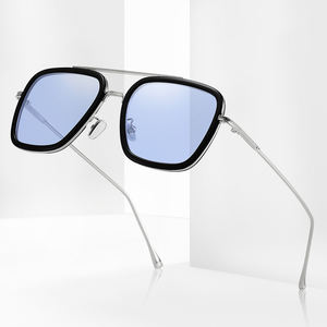 Trendy Poligonal <span class=keywords><strong>Gafas</strong></span> de sol de las mujeres Hombres Moda Metal Frame Driving Sun Glasses Mujer - Product Image 1