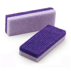 Disposable Pedicure Foot Pumice Stone Wholesale Double Color Foot Pumice Stone for Feet