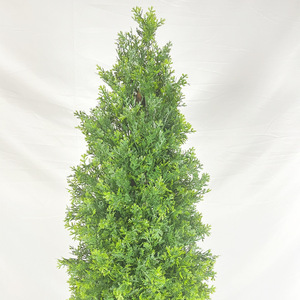 Cyprès artificiel hôtel décoration de la maison paysage en pot <span class=keywords><strong>petit</strong></span> arbre faux pin et cyprès arbre décoration de l'arbre de Noël terres - Product Image 4