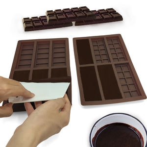 Plateau et moule à pâtisserie en silicone écologique réutilisable et antiadhésif pour chocolat, biscuits faits maison, non toxique - Product Image 5