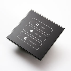 Interruptor Táctil Inteligente WIFI TUYA de 4 Canales, 220-240V, con Cristal Templado 18D, Diseño Exclusivo GTD - Product Image 3