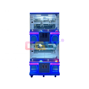 CGW 2 Player Toy Story Mini <span class=keywords><strong>Crane</strong></span> Claw <span class=keywords><strong>Machines</strong></span> Máquina de garra de <span class=keywords><strong>chocolate</strong></span> que funciona con monedas Juego de dulces Máquina Expendedora de múltiples grúas - Product Image 6