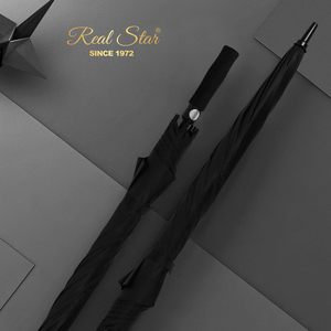 <span class=keywords><strong>RST</strong></span> tamaño grande 27 pulgadas 8 costillas negro fibra de vidrio a prueba de viento <span class=keywords><strong>Golf</strong></span> barato logotipo paraguas para hombre - Product Image 6