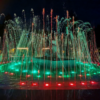 Fuente de música para interiores con control Multimedia, espectáculo de luces LED para jardín familiar, Hotel, Plaza, baile al aire libre, jardín de piedra de calidad