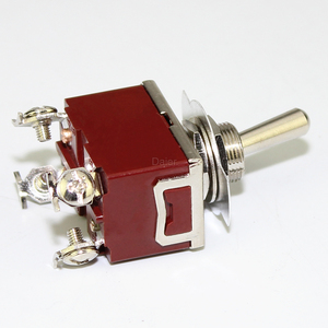 Factory Direct Locking Lever Brass Medium <strong>Toggle</strong> <strong>Switch</strong> Industrial 4Pin 2Position ON-OFF <strong>Toggle</strong> <strong>Switch</strong> with Screw Terminals - Product Image 4