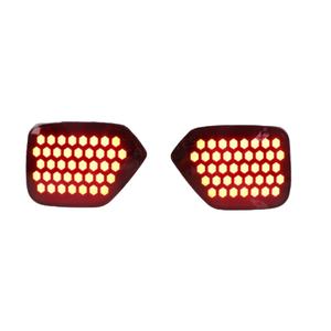 CARMATES LED DRL Luz de freno Luz trasera Luz de conducción Lámparas de parachoques con señal de giro para <span class=keywords><strong>Subaru</strong></span> Outback Crosstrek <span class=keywords><strong>XV</strong></span> 2015 - <span class=keywords><strong>2023</strong></span> - Product Image 1