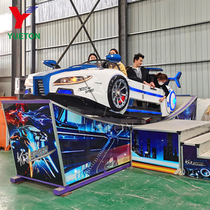 CE certificado Parque de Atracciones atracciones atracción carnaval juego Mini 360 eléctrico F1 velocidad loco coche volador - Product Image 2