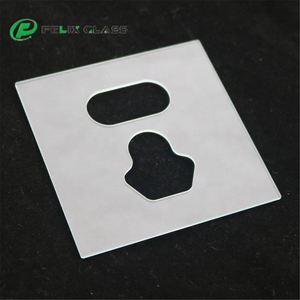 Fourniture directe usine : Interrupteur intelligent en verre, protecteur d'écran en verre trempé Dongguan, plaque de verre pour prise secrète - Product Image 2