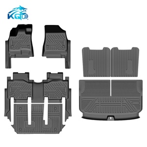 แผ่นรองพื้นรถยนต์ TPE แบบปูเต็มพื้นที่ กันน้ำและเป็นมิตรกับสิ่งแวดล้อม สำหรับรถยนต์ Byd EMAX 7 ปี 2025-2026 - Product Image 1