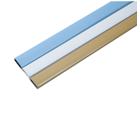 Rail vertical en aluminium de haute qualité pour stores, accessoires de rail de rideau de fenêtre intégré, robuste et durable, pour usage commercial et domestique