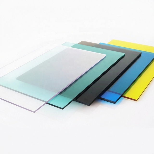 Polycarbonate Transparent Sheets 3mm/5mm/8mm Impact Resistant Custom Processing for Skylight Panels Machine Guards Soundproofing