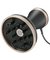 Diffuseur compact ionique pour sèche-cheveux, outils de coiffage professionnel pour cheveux bouclés, sèche-cheveux électrique en plastique, support de marque OEM