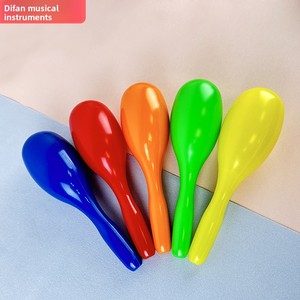 Instrument de musique Orff, <span class=keywords><strong>maracas</strong></span>, instrument de rythme pour l'ambiance KTV, aides pédagogiques pour l'éducation précoce, interactif pour enfants - Product Image 2