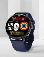 Reloj Inteligente Premium para la Salud con ECG, Monitor de Fatiga Cardíaca y Estado de Ánimo, Entrenamiento de Respiración, Alarma, Cronómetro, Clima, Cuidado de la Salud Familiar