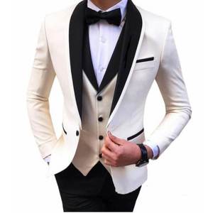 Mejores hombres trajes ajustados esmoquin 3 piezas <span class=keywords><strong>de</strong></span> <span class=keywords><strong>boda</strong></span> trajes <span class=keywords><strong>de</strong></span> chaqueta <span class=keywords><strong>para</strong></span> hombre - Product Image 5