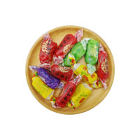 Fabricants OEM de bonbons chinois, spécialité du sorgho de Shandong, bonbons gélifiés moelleux au sucre brossé, en forme de bouteille de dessin animé pour enfants