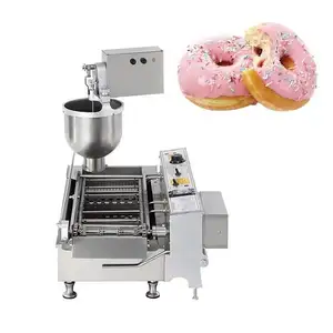 Mesin pres donat stainless steel Food grade, mesin pembuat donat otomatis