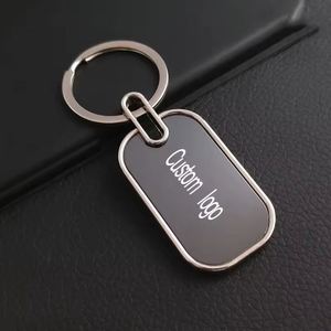 Llaveros de Metal con Grabado Láser, Regalo Promocional Publicitario, Llavero de Aleación con Forma de Corazón, Personalizable con Logotipo - Product Image 2