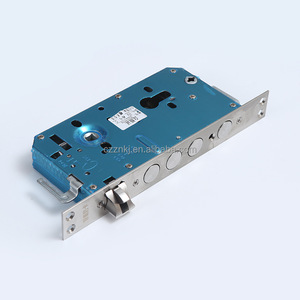 Serrure de porte à mortaise haute sécurité 6860, huit goupilles, avec loquet silencieux antivol, serrure intelligente, entraxe de 60 mm, alliage de zinc - Product Image 4