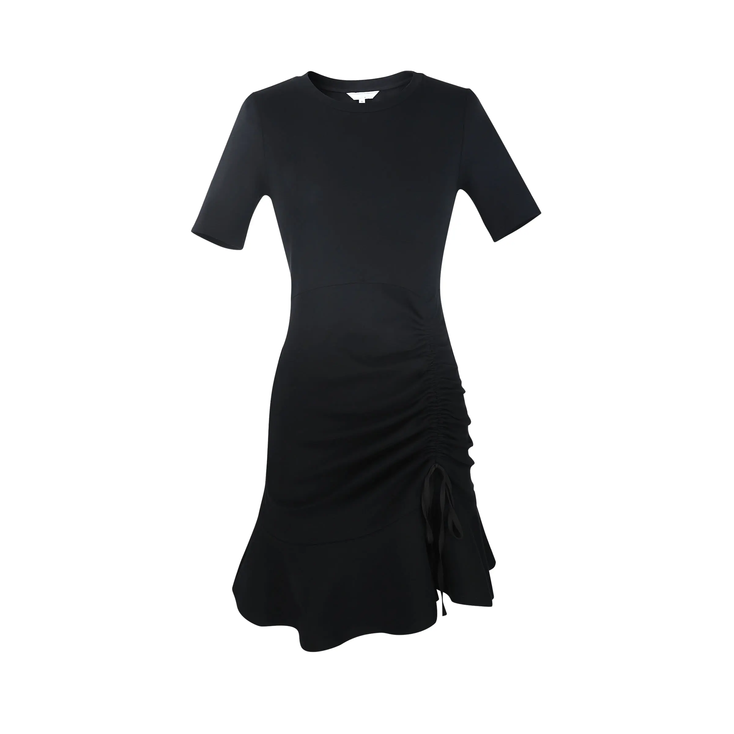 new arrived high quality No stretch Sofia Black Mini Dress women skinny custom 100 polyester mini dress