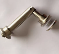 Supports de garde-corps en verre en acier inoxydable, vente directe d'usine