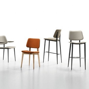 Silla de <span class=keywords><strong>Bar</strong></span> <span class=keywords><strong>Joe</strong></span> CU de Diseño Moderno, Taburete de <span class=keywords><strong>Bar</strong></span> Clásico Nórdico - Product Image 2