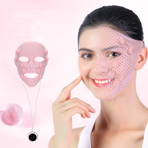 Masseur facial électrique EMS anti-<span class=keywords><strong>rides</strong></span> 3D, points d'<span class=keywords><strong>acupuncture</strong></span> faciaux, massage par vibration magnétique, masque - Product Image 6