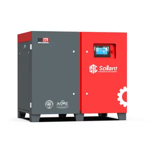 Sollant PM VSD 22 кВт 30 л.с. 37 кВт 50 л.с. роторный винтовой воздушный компрессор для волоконно-лазерной резки