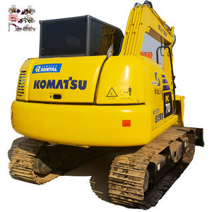 Mini-pelleteuse KOMATSU PC70 d'occasion modèle 2022 du Japon 7 tonnes d'origine avec moteur, boîte de vitesses, pompe à engrenages, roulement en stock - Product Image 1