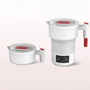 Ranbem seyahat Mini taşınabilir katlanır ticari otomatik sürahi su katlanabilir elektrikli su ısıtıcısı